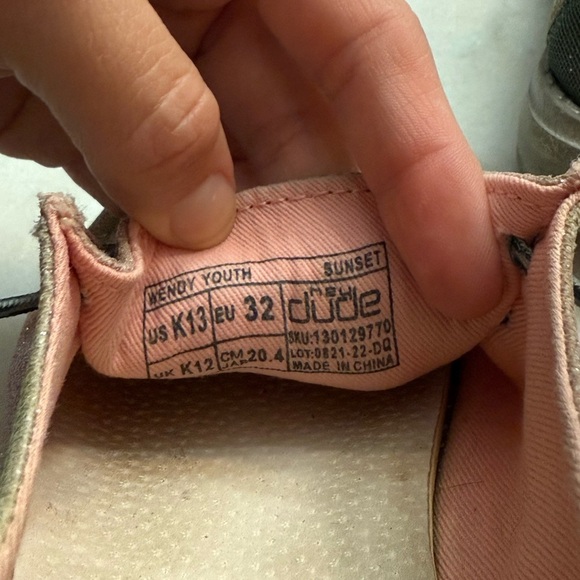 Hey Dude Wendy GS Girls Shoes , Color: Sunset - Picture 6 of 7